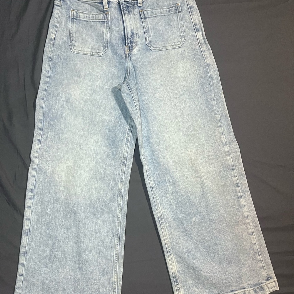 GAP Women's Flare Jeans - Light Blue